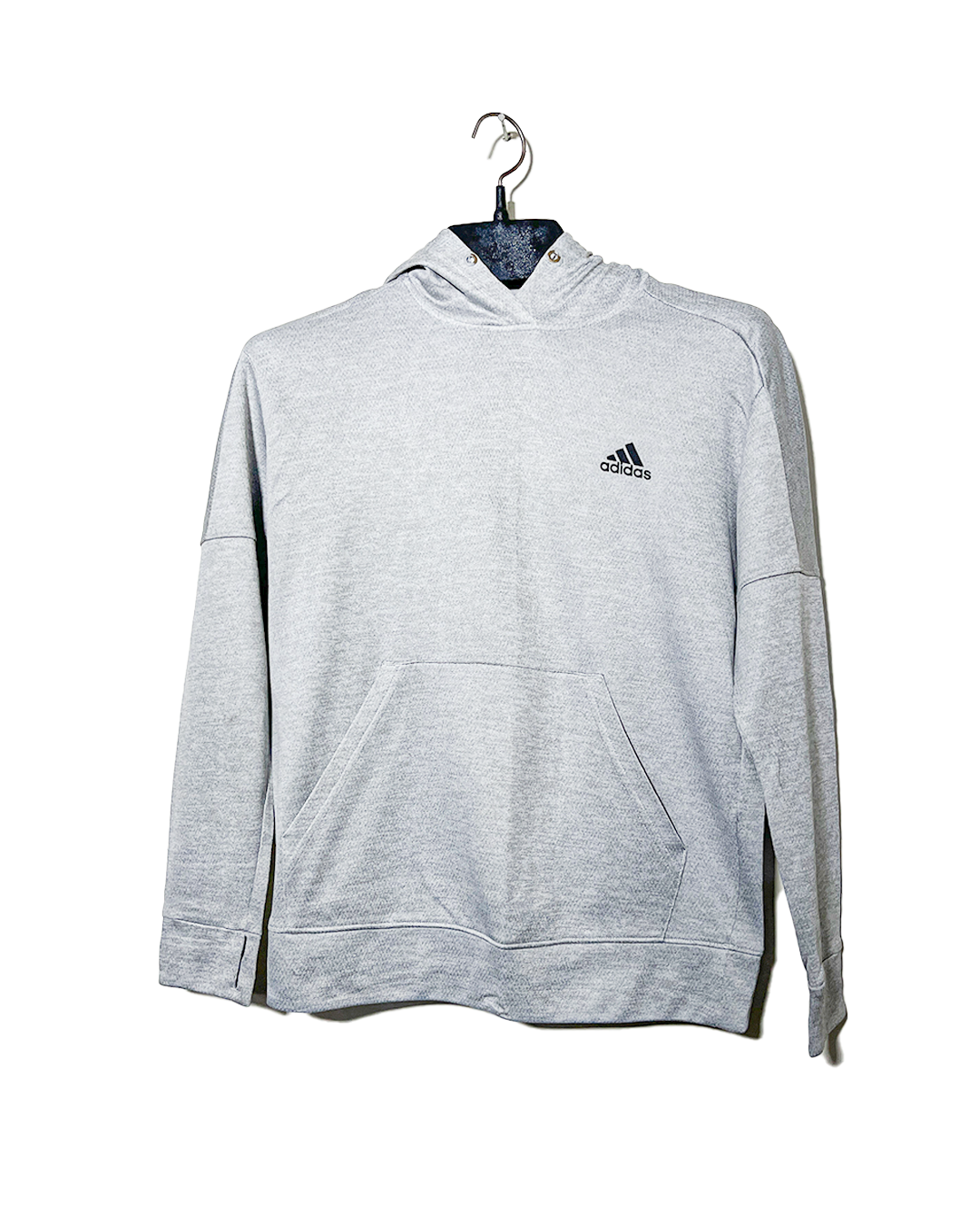 Adidas Grey Climawarm Hoodie– SMALL