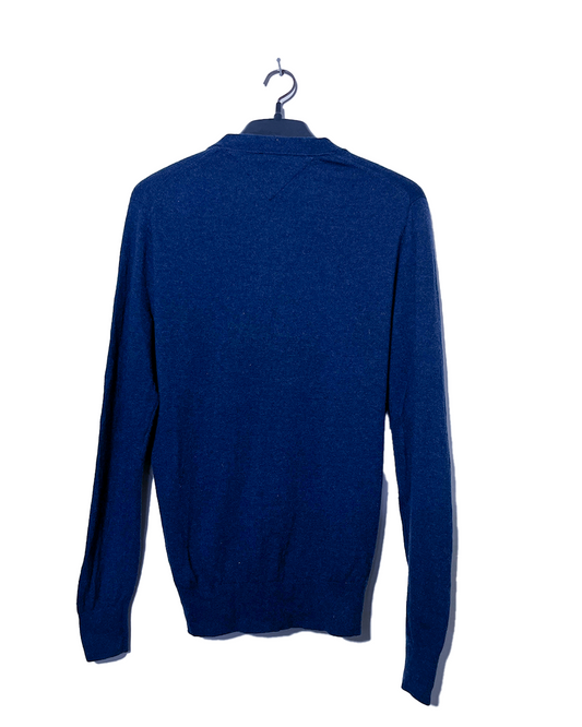 Tommy Hilfiger V-Neck ButtonUp Sweater – LARGE